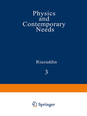 cover image of Physics and Contemporary Needs